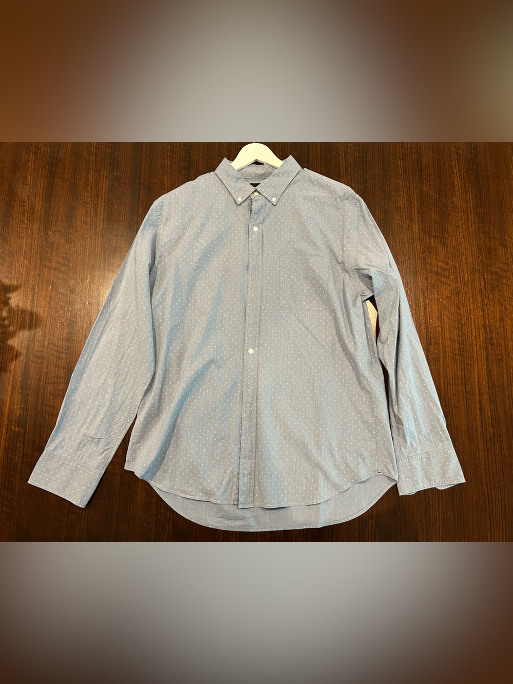 Bonobos Light Blue Dot Button-Up Shirt